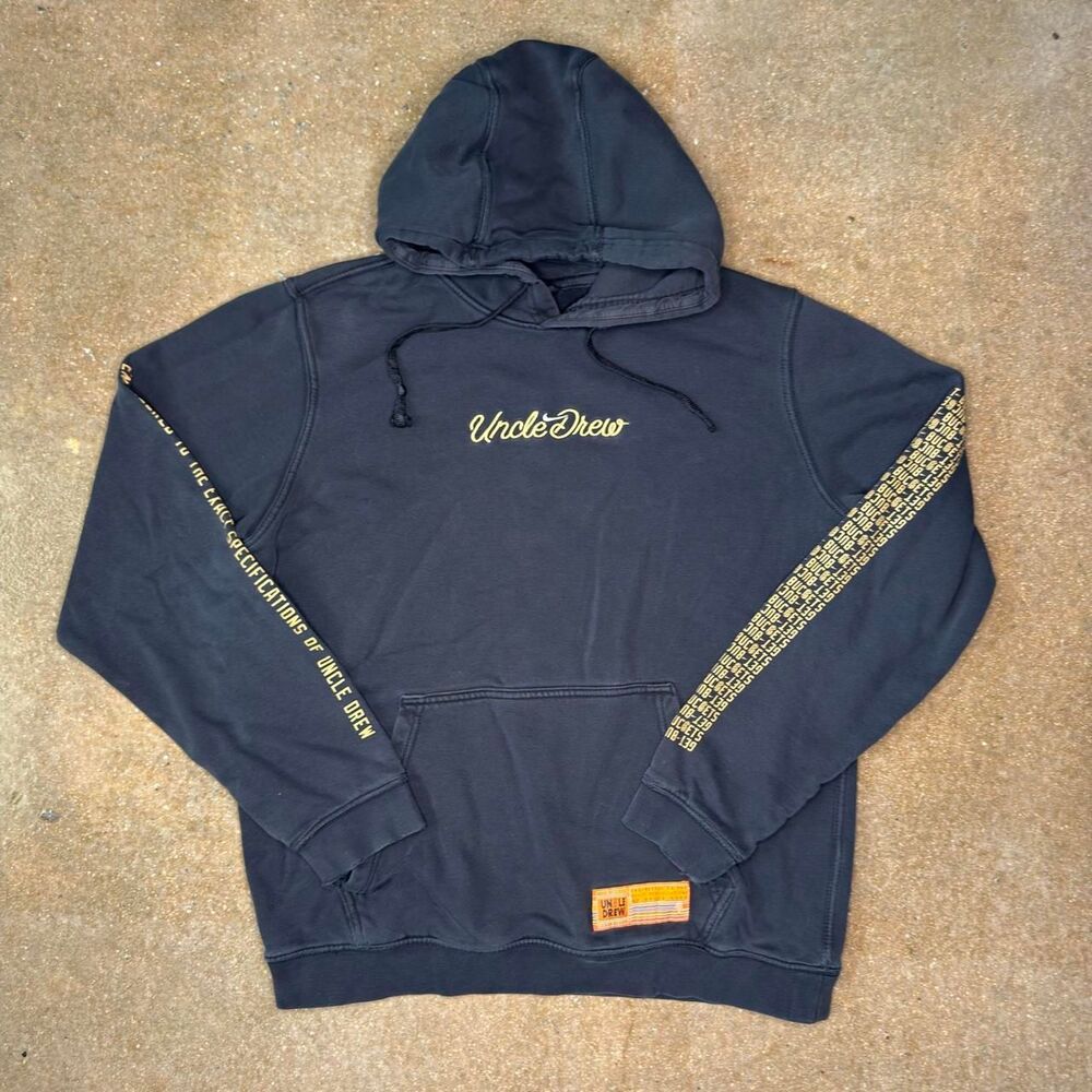Nike Uncle Drew Men’s Medium Black Hoodie Kyrie Irving‎ Basketball Mens Med